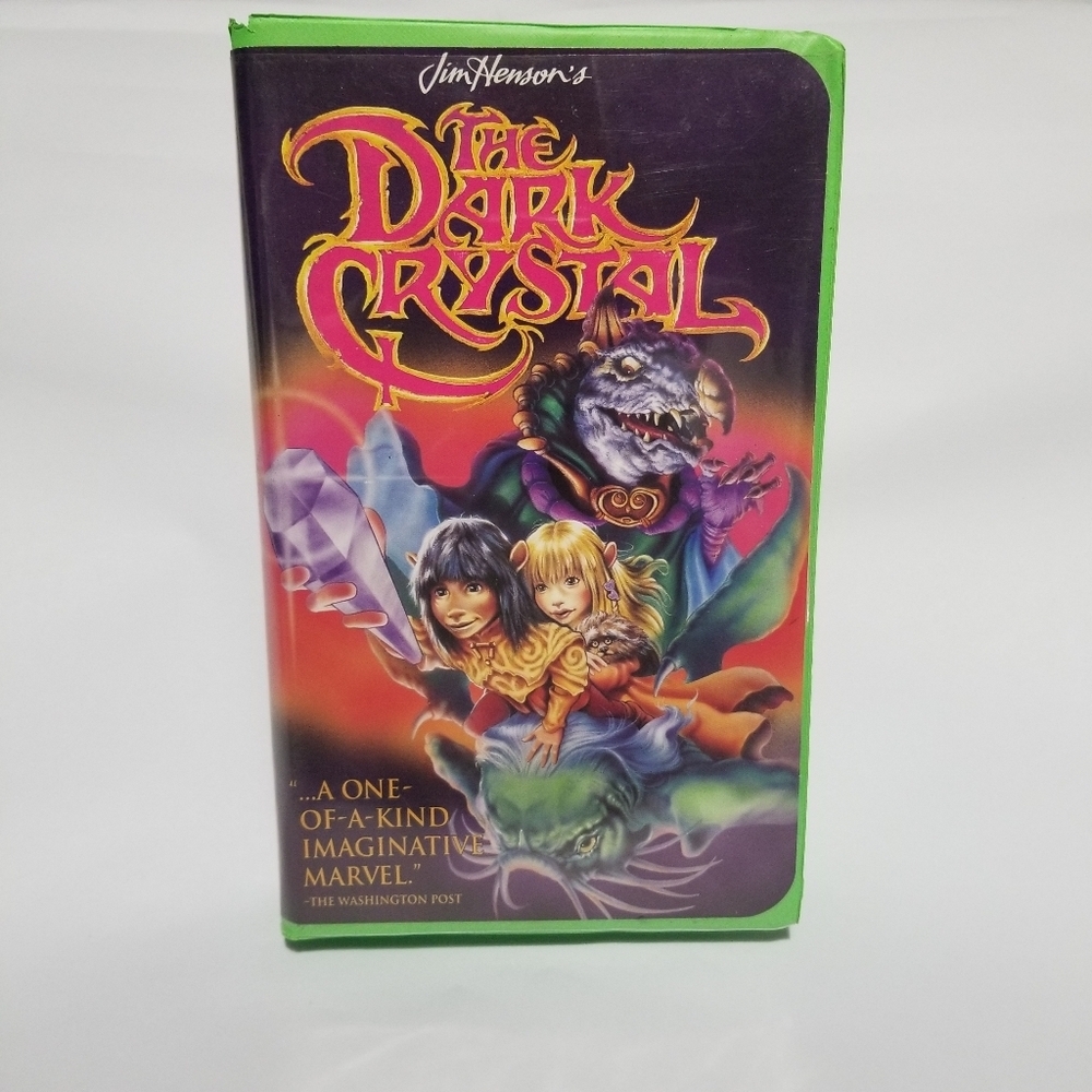 The Dark Crystal Movie VHS Video Tape